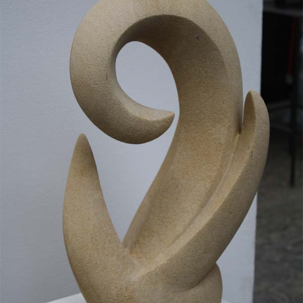 Helmut Weiler Skulptur: Florale Entwicklung